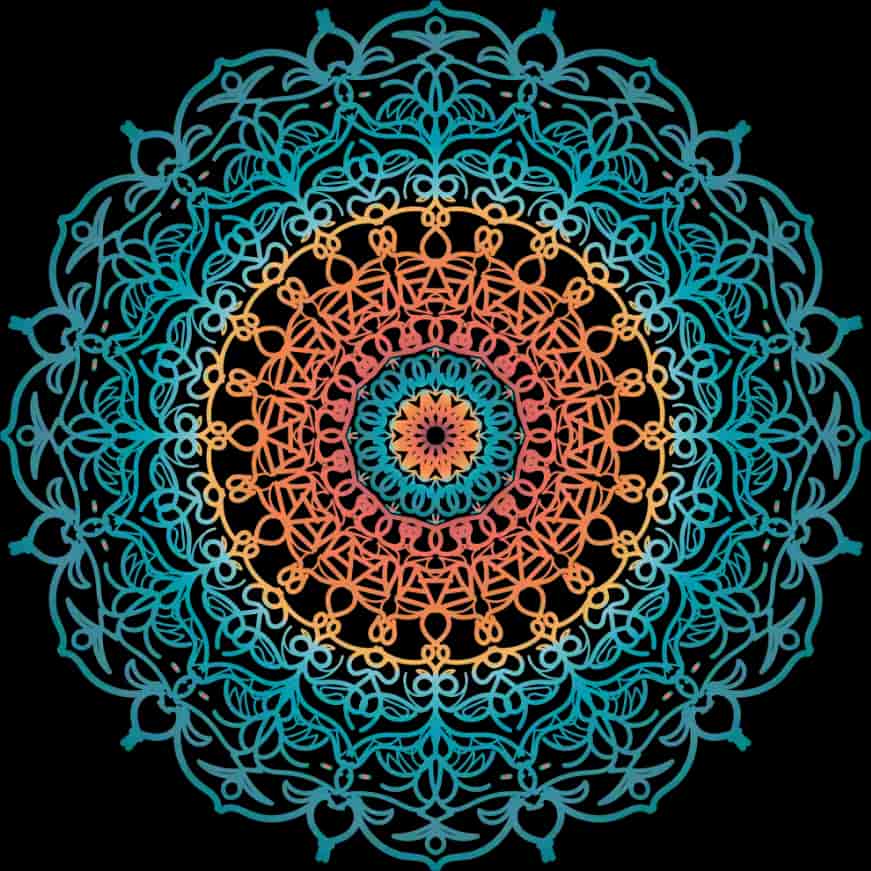 Chakra Background Sacred Chakra symbol background